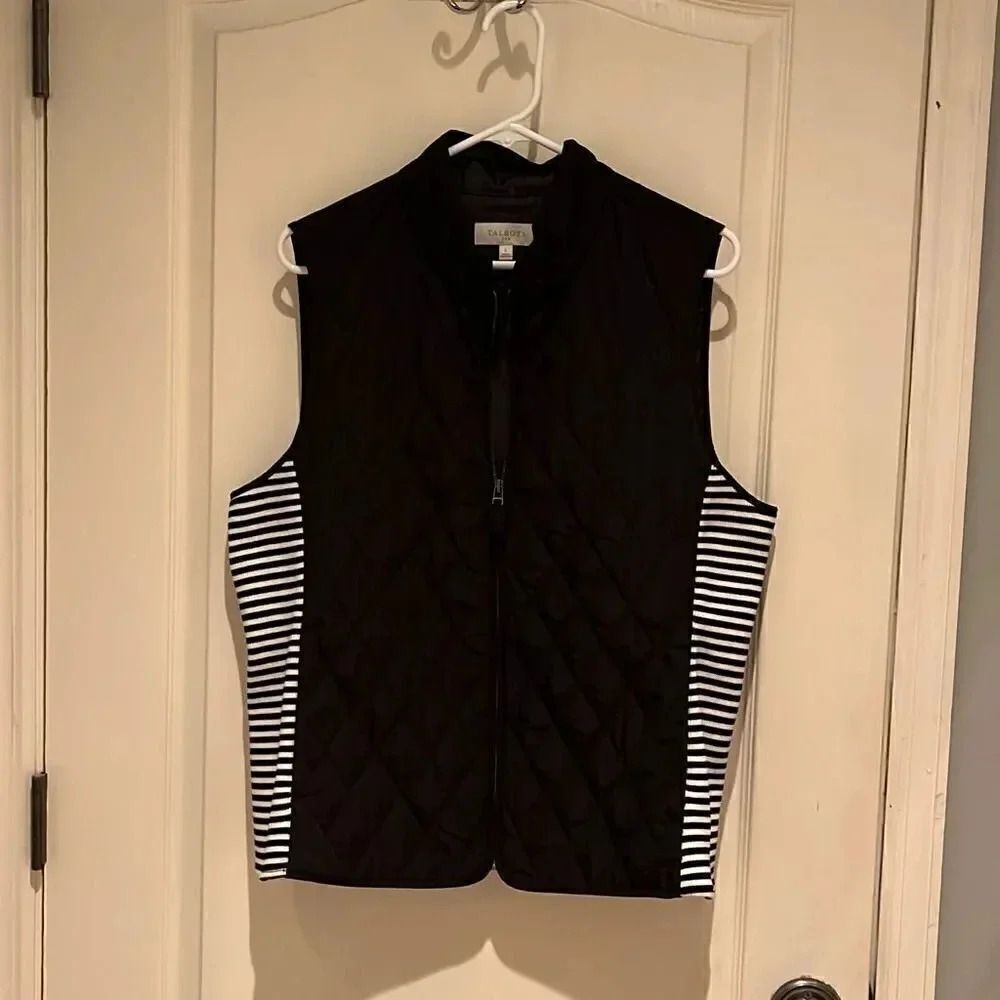 Talbots vest Size L 